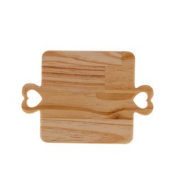 Tábua de Madeira Pinus com Alça de Coração - 2