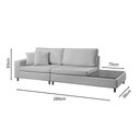 Ver imagem 7 de Sofá Living Lotus com Apoio Lateral Direita 2,89m em Linho