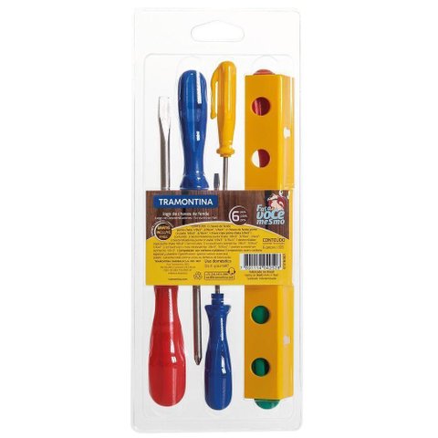 Jogo de Chaves de Fenda Tramontina Basic 6 Peças Tramontina