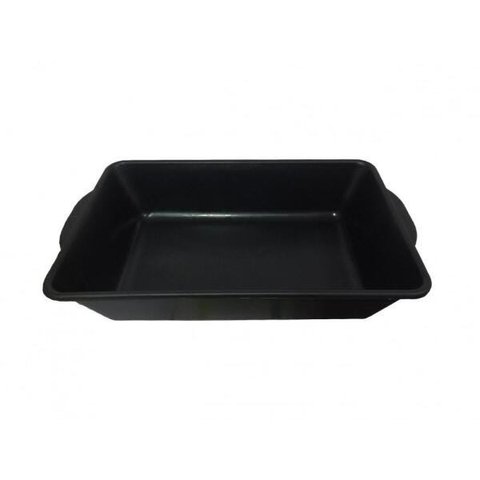 Kit 60 Caixa Massa Plástica Preta 20 Litros - Gerplast