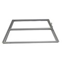 Ver imagem 3 de Janela Basculante Alumínio Retangular 40x60cm sem Vidros - W.M