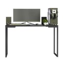 Ver imagem 4 de Mesa de Escritório Industrial Preta 120cm Nero Marquina Madesa