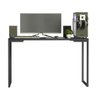 Mesa de Escritório Industrial Preta 120cm Nero Marquina Madesa - 4