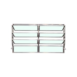 Vitro Basculante 2 Seções Brilhante 80x120 Linha Esmeralda Vidro Liso