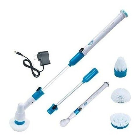 Esfregão Escova de Limpeza Vassoura Elétrica