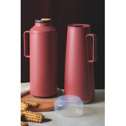 Bule Térmico 1,0L Vermelho Exata Tramontina - 3