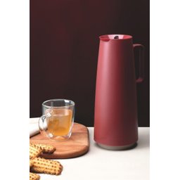 Bule Térmico 1,0L Vermelho Exata Tramontina - 4