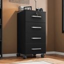 Ver imagem 2 de Gaveteiro Organizador de Chão com Rodinhas de Madeira Gávea