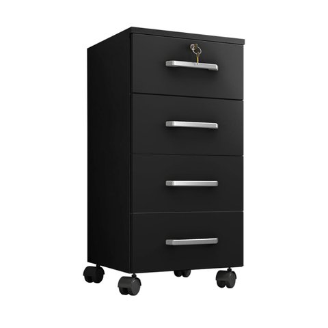 Gaveteiro Organizador de Chão com Rodinhas de Madeira Gávea 