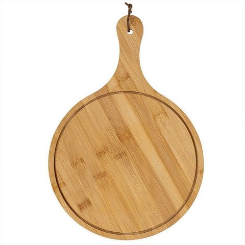 Tábua Gourmet redonda 26Cm em bambu Ecokitchen - Mimo Style