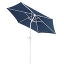 Ver imagem 2 de Ombrelone Central Articulado 2,4 m Mor Azul com Manivela e Proteção 35 FPS