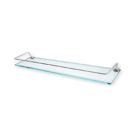 1 Prateleira em Vidro Incolor com Proteção (10x30)