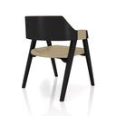 Ver imagem 4 de Kit 5 Cadeiras Sala de Jantar e Jogos Carteados Madeira Maciça Poker Pu Bege-preto G42 - Gran Belo