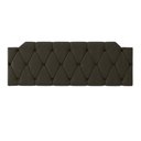 Ver imagem 1 de Cabeceira Kelly de Cama Box Queen 1,60:marrom