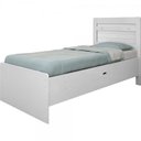 Ver imagem 2 de Cama Solteiro Baú Fidji Solteiro com Colchão