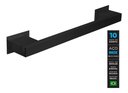Ver imagem 5 de Kit Banheiro 4 Peças Inox Preto Fosco - Kromus Kitrt4ab