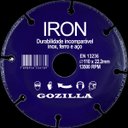 Ver imagem 2 de DISCO CORTE IRON 115X7/8X1.2MM AÇO-INOX-FERRO