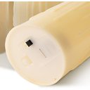 Ver imagem 4 de Kit 3 Velas Decorativa Led 15, 12 e 10cm com Parafina Luz Quente Amarela