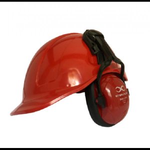 CAPACETE COM ABAFADOR ACOPLADO