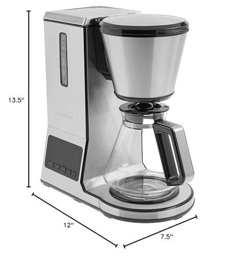 Cafeteira Cuisinart Pureprecision Cpo-800p1, 8 Xícaras, Prata - 6