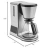 Cafeteira Cuisinart Pureprecision Cpo-800p1, 8 Xícaras, Prata - 6