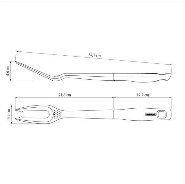 Garfo Trinchante Inox Verano Onix Tramontina - 2