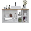 Ver imagem 4 de Gabiente para Banheiro Suspenso 2 Portas com Cuba