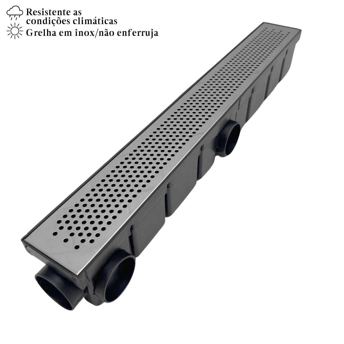 Ralo Borda de Piscina Inox Perfurado 6x50 Cocho Pr - 4