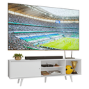 Ver imagem 2 de Rack para TV até 80 Polegadas 160cm com Pés Branco Torino Madesa