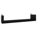 Ver imagem 5 de Prateleiras para 80 Fita k7 Magnética MDF Preto 4 peça 35cm