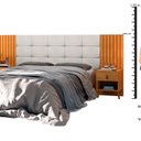 Ver imagem 4 de Cabeceira Box Capitone 106x225cm Lady