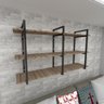 Prateleira Industrial para Sala - Aço Preto - 30cm - Modelo Ind12 - 2