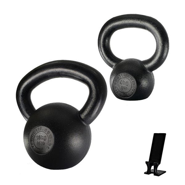 Kettlebell Morbidi In PVC Con Sabbia Di Ferro - Pesi Da 2 A 12 Kg Per Allenamento Sicuro, Per Uomini, Donne E Bambini