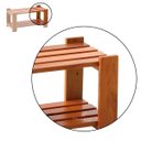 Ver imagem 7 de Mesa de Centro Ripada 60x30 cm Madeira Maciça Mhm