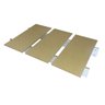 Berço Compacto Pequeno Apartamento Mdf Branco Com o Colchão - 4