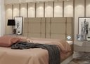 Ver imagem 2 de Cabeceira de Cama Casal Box 140cm Estofada Ellegancy Bege