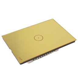 Interruptor Touch Tok Glass 1 Pad Wi-Fi Dourado 4X2 - 1