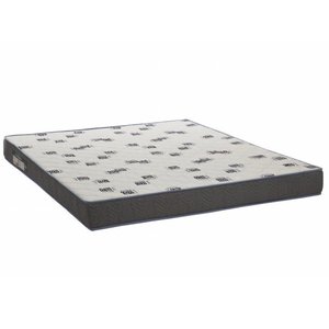 Colchão Queen Ortobom Light Espuma D33 Branco com Lateral Azul 158x198x20