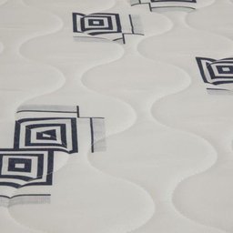Colchão Queen Ortobom Light Espuma D33 Branco com Lateral Azul 158x198x20 - 4