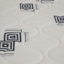 Ver imagem 4 de Colchão Queen Ortobom Light Espuma D33 Branco com Lateral Azul 158x198x20