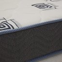 Ver imagem 3 de Colchão Queen Ortobom Light Espuma D33 Branco com Lateral Azul 158x198x20
