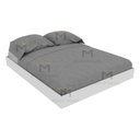 Ver imagem 2 de CAMA BAIXA CASAL QUEEN M192.2021.B (CASA, CAMPO, PRAIA) MUNDI MOVEIS