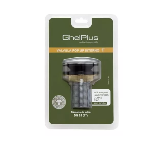 Valvula Click Pop Up Interna 1" Ghelplus - 2