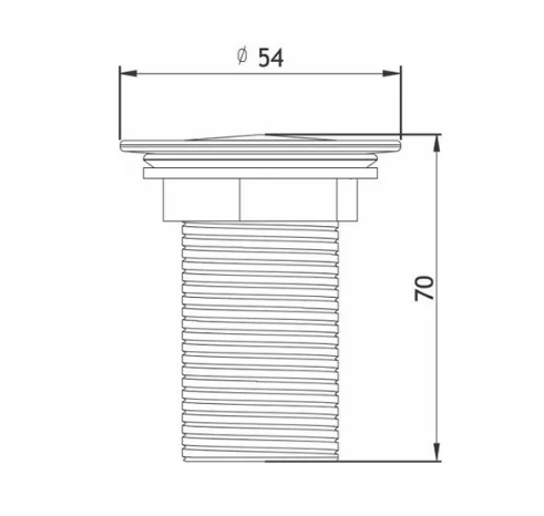 Valvula Click Pop Up Interna 1" Ghelplus - 3