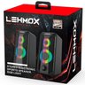 Caixa De Som Gamer Led Rgb P2 Usb Para Pc - 2