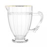 Jarra de Cristal Ecológico Imperial Filete Dourado - Lyor - 1