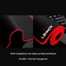 Mouse com Mouse Pad Gamer 90 x 30 Grande Barato Black Top - 4