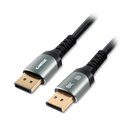 Ver imagem 1 de Cabo Displayport 1.4 - 2 Metros - Preto - Comtac 22129471