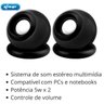 Mini Alto-Falante para Pc e Notebook Redondo Alta Qualidade - 4