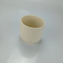 Ver imagem 5 de Cachepô de Cerâmica Verde 12x13x13cm Vaso Plantas Jardim Sala Suculenta Flores